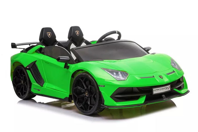 Vaikiškas elektromobilis Lamborghini Aventador SX2028, žalias