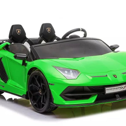 Vaikiškas elektromobilis Lamborghini Aventador SX2028, žalias