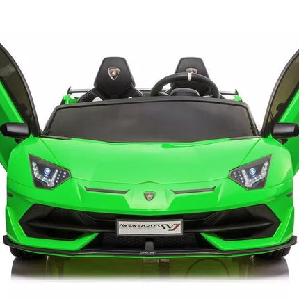 Vaikiškas elektromobilis Lamborghini Aventador SX2028, žalias