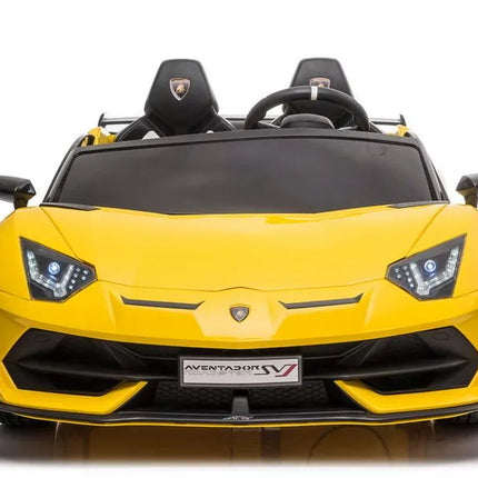 Vaikiškas elektromobilis Lamborghini Aventador SX2028, geltonas