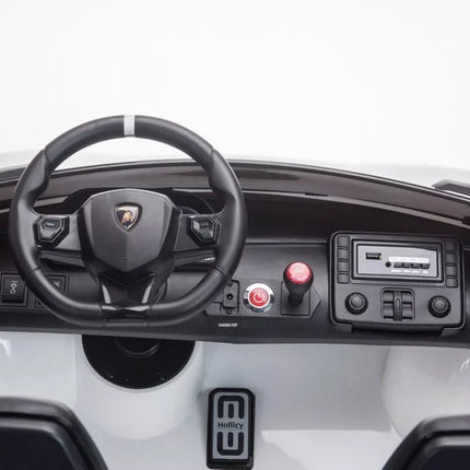 Vaikiškas elektromobilis Lamborghini Aventador SX2028, geltonas