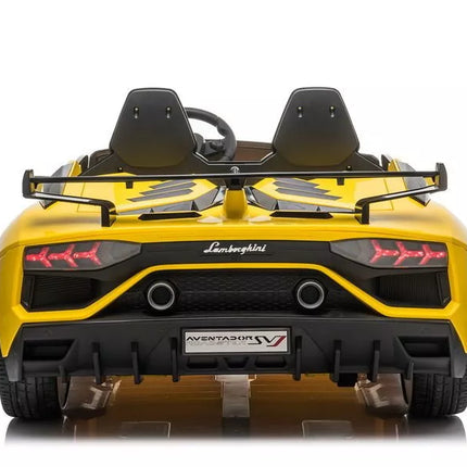 Vaikiškas elektromobilis Lamborghini Aventador SX2028, geltonas