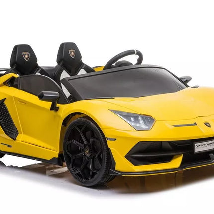 Vaikiškas elektromobilis Lamborghini Aventador SX2028, geltonas