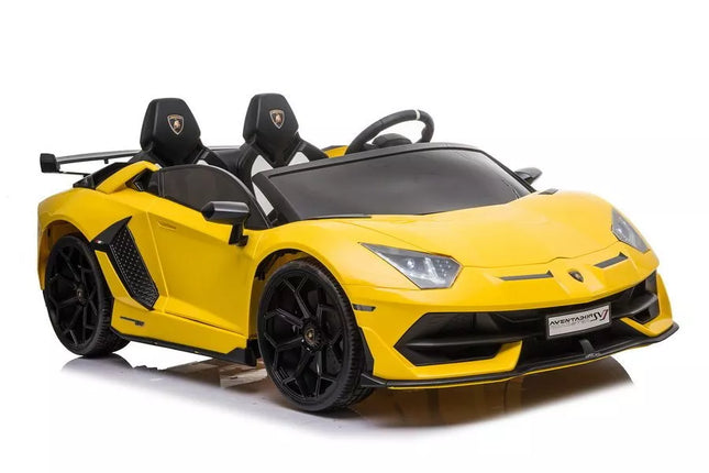 Vaikiškas elektromobilis Lamborghini Aventador SX2028, geltonas