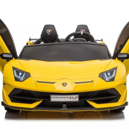 Vaikiškas elektromobilis Lamborghini Aventador SX2028, geltonas