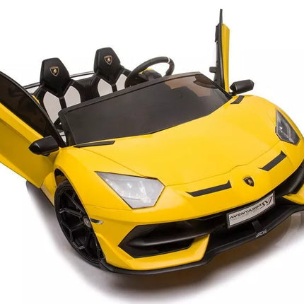 Vaikiškas elektromobilis Lamborghini Aventador SX2028, geltonas