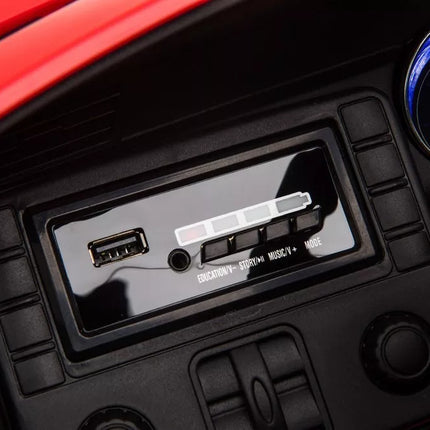 Elektromobilis Ford Mustang GT Drift SX2038, raudonas