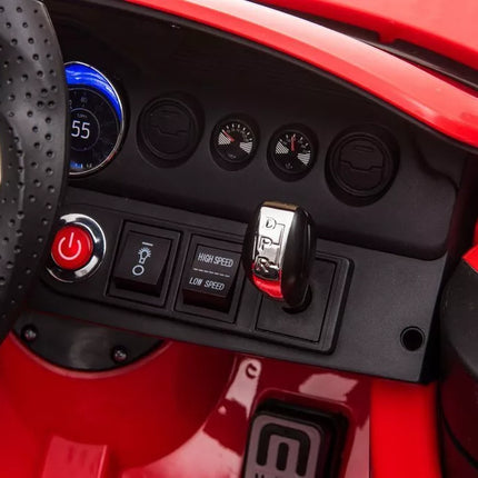 Elektromobilis Ford Mustang GT Drift SX2038, raudonas