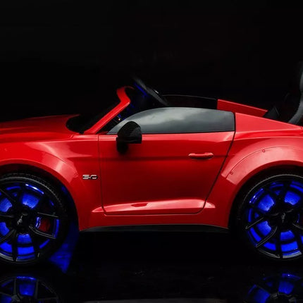 Elektromobilis Ford Mustang GT Drift SX2038, raudonas