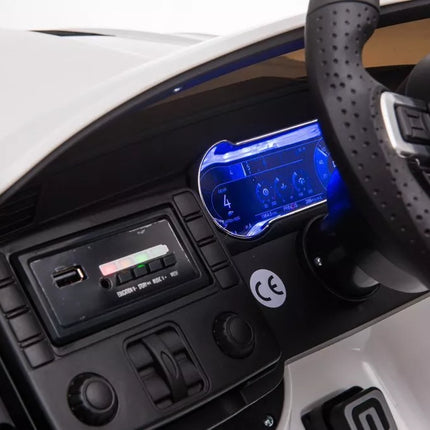 Automobilis su akumuliatoriumi Ford Mustang GT Drift SX2038, baltas