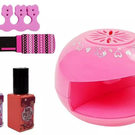 Rinkinys nagų lako džiovintuvui, įvairūs dizainai