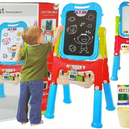 Magnetin&#279; kreidos lenta m&#279;lyna raudona priedai