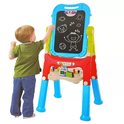 Magnetin&#279; kreidos lenta m&#279;lyna raudona priedai