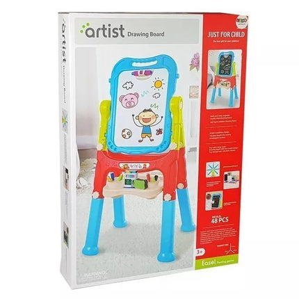 Magnetin&#279; kreidos lenta m&#279;lyna raudona priedai