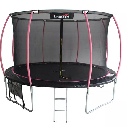 LEAN Sport Max batutas, 365 cm (12 pėdų), juodas-rožinis