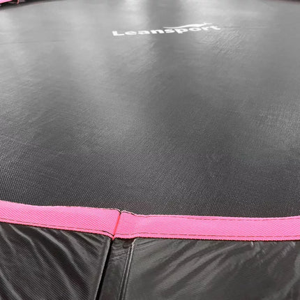 LEAN Sport Max batutas, 365 cm (12 pėdų), juodas-rožinis