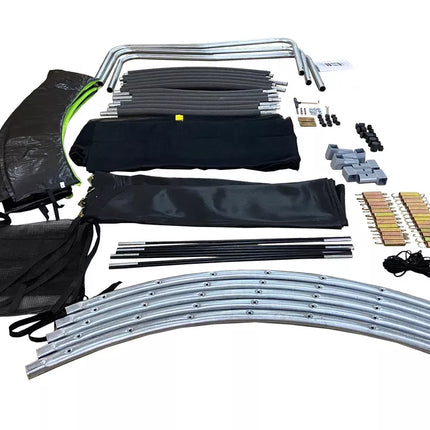 LEAN Sport Max batutas 305 cm, juodas-žalias