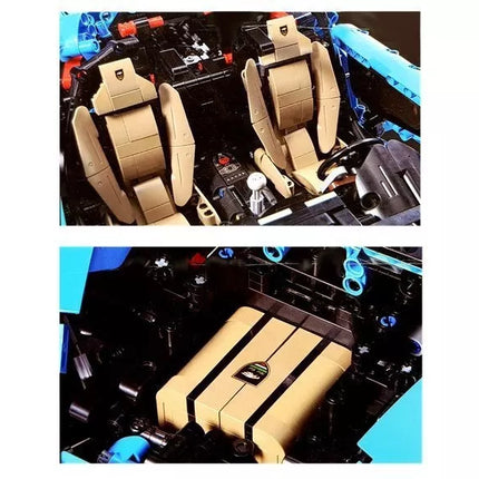 Statybiniai blokeliai „CaDA” 770-4 Master Race Car, 3842 detalės