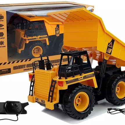 Nuotoliniu būdu valdomas savivartis priekaba, konstrukcija 1:22