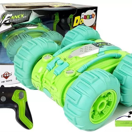 Amfibinis automobilis 1:24 nuotoliniu būdu valdomas žalias