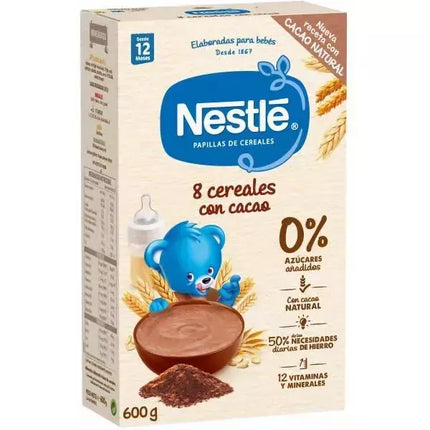 Nestlé košytė 8 grūdai su kakava 600g NESTLÉ