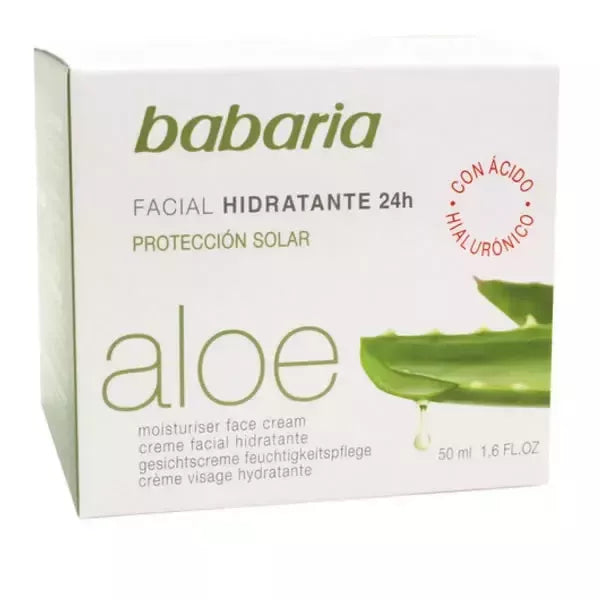 Veido kremas su alavijais BABARIA 50ml