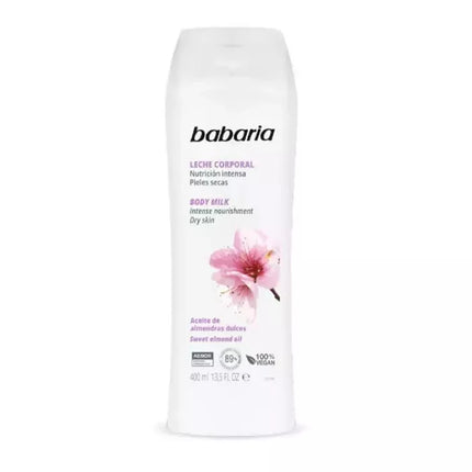 Babaria "Saldžiųjų migdolų" kūno pienelis labai sausai odai 400ml