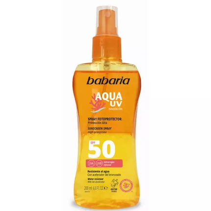 Babaria Saulės purškalas dvifazis SPF50 200ml