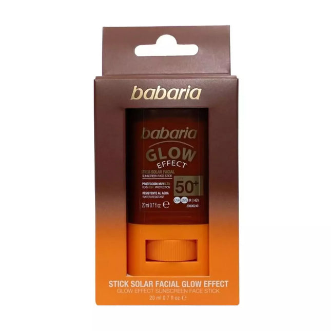 Babaria Švytėjimo efektas veido apsaugos nuo saulės lazdelė SPF50 20ml