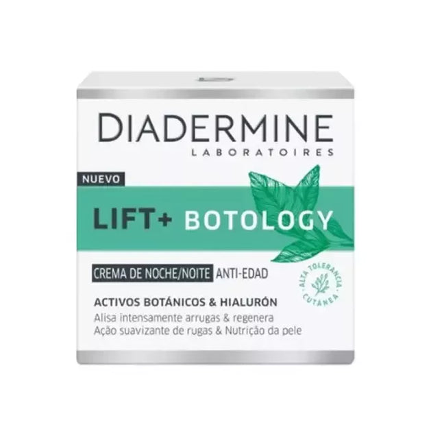 Diadermine Lift Botology Senelių mažinimo naktinis kremas 50ml