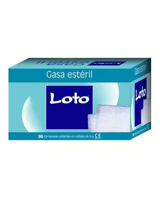 Indasec Loto Gasa Švelni Hidrofilinė 100% Medvilnė 90 Vnt.