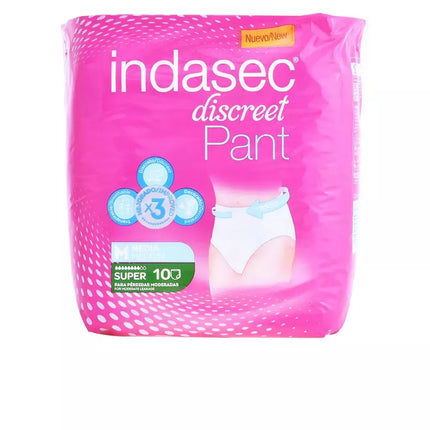 Indasec Super kelnaitės, vidutinio dydžio, 10 vnt.