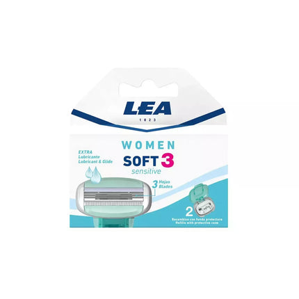 Lea Recambios Woman Soft3 Sensitive 2 vnt.