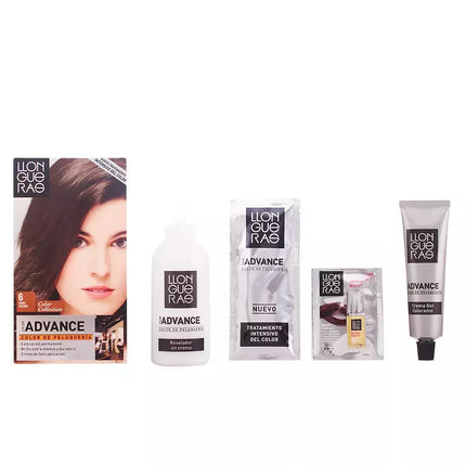 Llongueras Color Advance Plaukų dažai 6 Giliai šviesūs