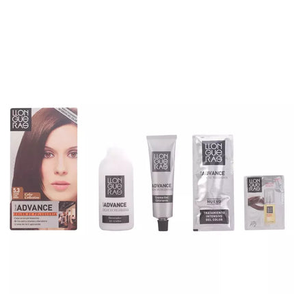 Llongueras Color Advance Plaukų dažai 5.3 Ruda šviesiai auksinė