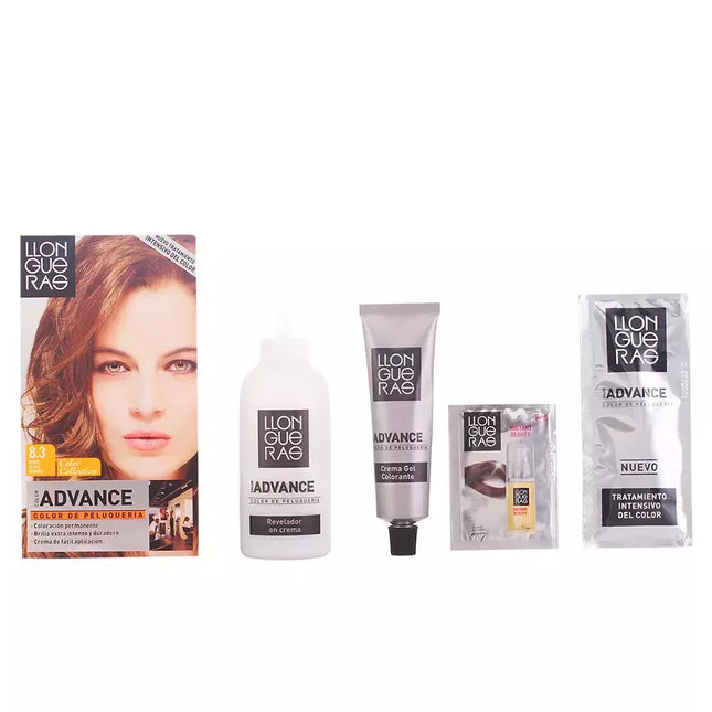 Llongueras Color Advance plaukų dažai 8,3 Auksiniai šviesiai rudi