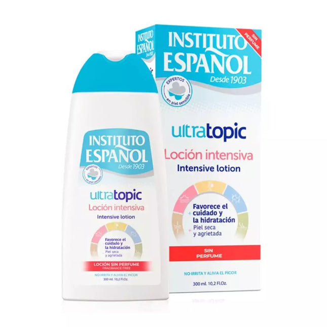 Instituto Español Intensyvus losjonas be kvapo 300ml