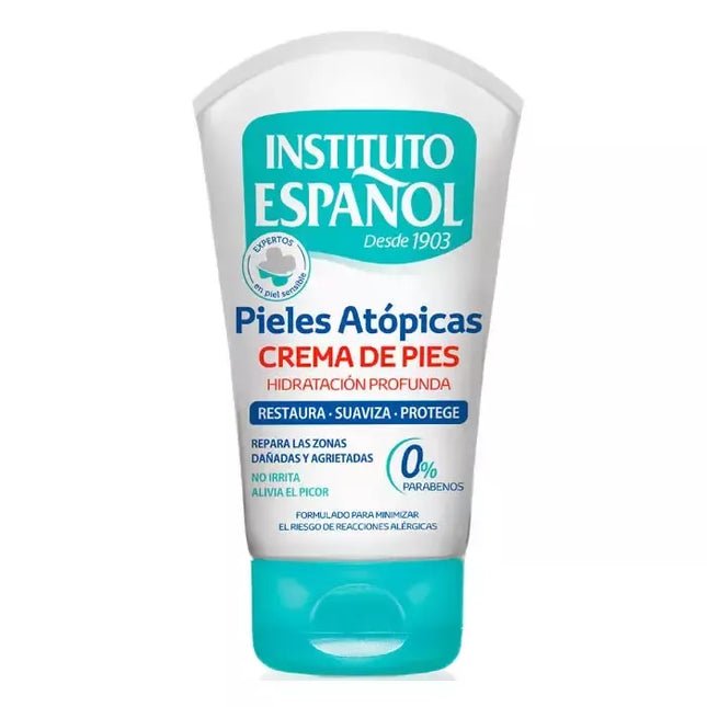 Instituto Español Priežiūros pėdų kremas sausai odai 100ml
