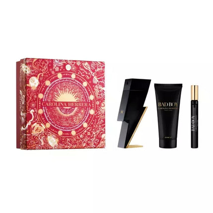 Carolina Herrera Bad Boy Eau De Toilette purškalas 100ml rinkinys 3 vnt. 2023