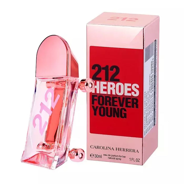 Carolina Herrera 212 Heroes moterims, tualetinis vanduo purškiklis, 30 ml