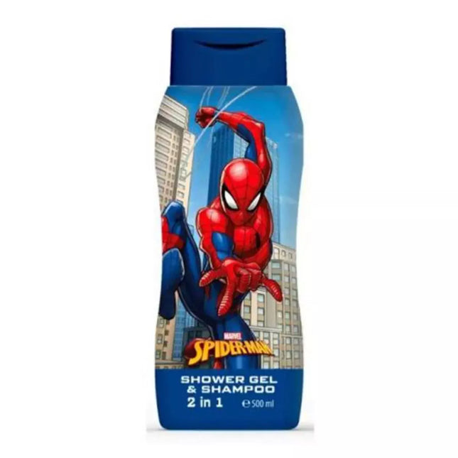 Animacinis "Spider-Man" 2 viename šampūnas ir dušo želė 500 ml