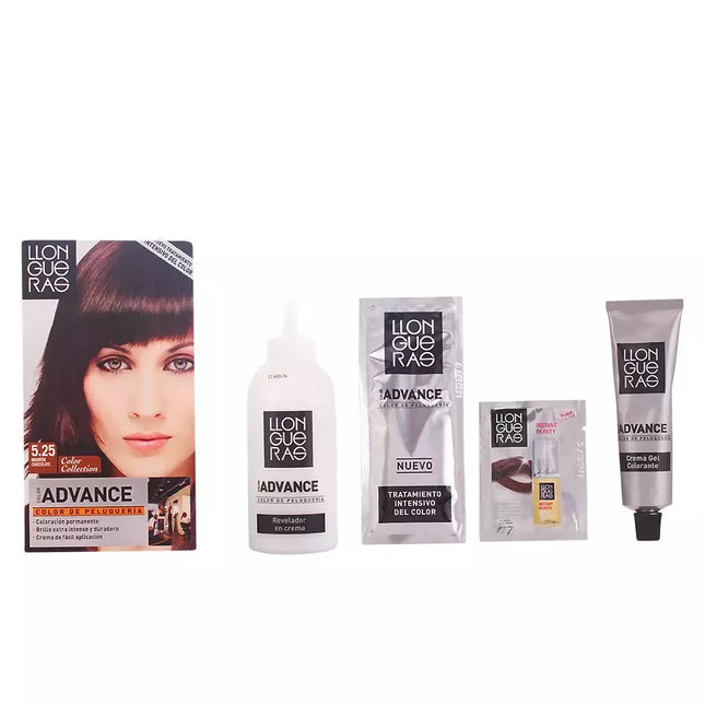 Llongueras Color Advance Plaukų dažai 5,25 Ruda Šokoladinė