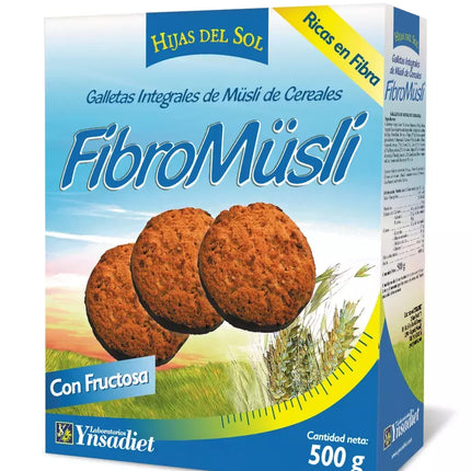 Ynsadiet Fibromuesli su grūdų dribsniais 500g