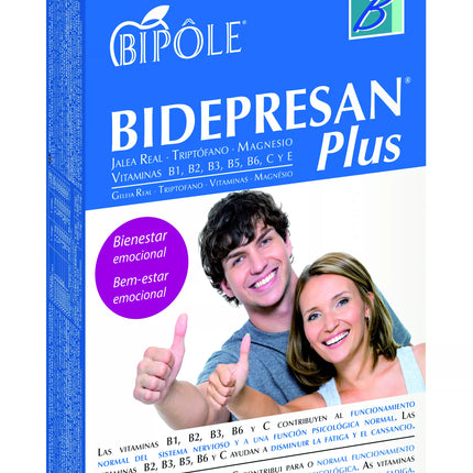 Intersa Bipole Bidepresan Plus 20 buteliukų X 15ml
