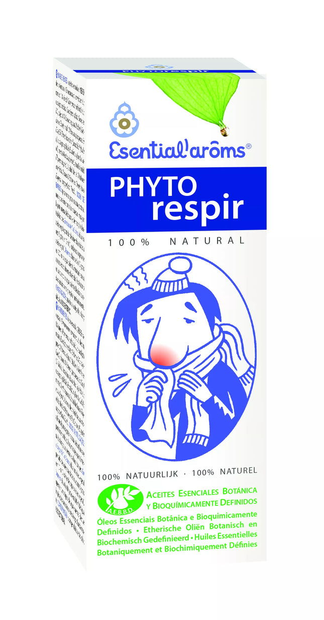 ESENTIAL A Phytorespir 30ml 4 Inhaliatori lazdeles