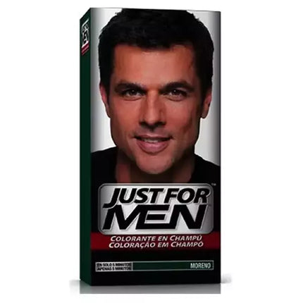 Just For Men Plaukų dažai šampūnas Tamsiai rudi juodi 66ml