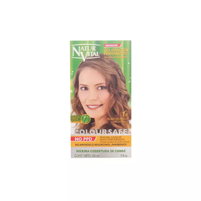 Naturaleza Y Vida Coloursafe Permanent 7.3 Auksiniai šviesūs 150ml