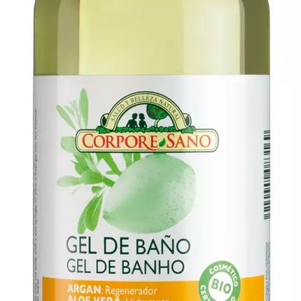 Drėkinantis dušo želė su Argano ir Alavijo 500ml Eco Corpore