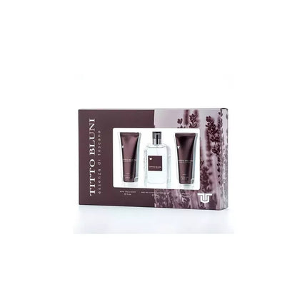 Titto Bluni Selezione Essenza Di Toscana Vyriškas EDT purškiklis 75ml Rinkinys