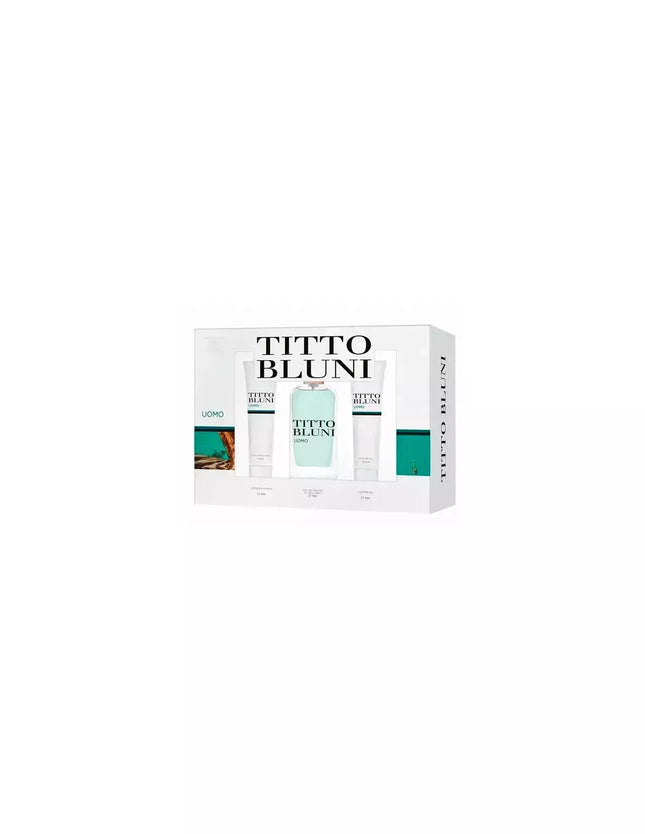 Titto Bluni Acqua Uomo Eau de Toilette Purškiklis 75ml Rinkinys